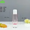 Frasco de Loção Aquosa 250ml de Ombro Plano e Fundo Redondo com Cobertura Total Frasco de Spray Tipo Pump para Viagem com Fundo Redondo e Névoa Fina Frasco de Loção Essencial Hidratante