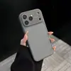 Capa Líquida Fosca Que se Transforma em Segundos, Adequada para iPhone 17 Pro, Apple 16 Pro com Janela Grande, 15 Pro Cor Sólida, 14 Pro