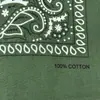 Bufanda para la cabeza de algodón puro gruesa con estampado Paisley de color liso, máscara para deportes al aire libre, venta al por mayor