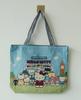 Estilo étnico lona saco grande de lado único jacquard bordado elefante bolsa bolsa de ombro versátil animal padrão bolsa das mulheres