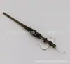 Pluma de cristal con punta de rosca de borosilicato alto pluma de inmersión para firma juego de plumas de cristal adornos para manualidades regalo lote