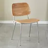 Cadeira de Jantar Moderna Simples Casa Alta Qualidade Sem Braços Encosto Cadeira Mesa de Jantar e Cadeira Quarto Mesa de Estudo Tamborete Cadeira de Lazer