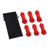 Nuevo Producto Transfronterizo Juego de Cuerda para Tienda de Campaña 4mm Cuerda Reflectante, Bolsa de Almacenamiento con Hebilla de Cuerda Estilo Camping
