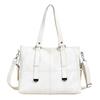 Bolso de gran capacidad para mujer, nuevo bolso bandolera retro, sencillo y combinable, con textura, para ir al trabajo, 2025