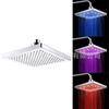 Rociador superior LED sensible a la temperatura, cambio de color luminoso tricolor, 8 pulgadas, ducha ahorradora de agua, control de temperatura, cambio de color, boquilla grande 8030-B1