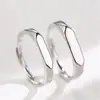 Amor celebridade online mesmo estilo anel aberto casal brilhante joia simples moda Dia dos Namorados Fábrica de Anéis atacado