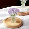 Cristalería Zibo Flores Eternas Puras Hechas a Mano, Rosas, Flores Artificiales, Arreglos Florales, Adornos de Jarrón de Cristal, Decoración de Escritorio de Oficina