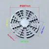 Luminária de LED COB Instrumento Sólida Redonda Girassol Dissipador de Calor Liga de Alumínio Extrudida Perfil de Alumínio Almofada Térmica