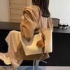 Bolsa Grande Estilo Coreano Transfronteiriça para Mulheres 2026 Nova Moda Casual Versátil Bolsa de Ombro Outono e Inverno Bolsa Tote de Alta Qualidade para o Dia a Dia