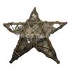 Adornos de Estrella de Navidad de Ratán, Decoraciones para Centros Comerciales, Decoraciones DIY para Floristerías, Pajaritas al por Mayor Suministradas por Fabricantes