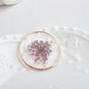 Accesorios de Joyería DIY Material Retro Pegamento Transparente Flor Inmortal Perla Pendientes Pendientes Colgante Estrellas