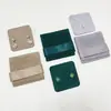 Bolsa de joyería de terciopelo de lujo con solapa, estilo de cinta de satén a prueba de polvo, bolsa de almacenamiento para pendientes y collares, bolsa de almacenamiento portátil para viajes, venta al por mayor