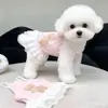 Roupas para Gatos e Cachorros de Estimação, Roupas de Cachorro Urso em Jeans para Primavera, Roupas para Cachorros Pequenos para Maltês, Bichon, Spitz Alemão, Estilo Fino de Verão