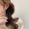 Moda japonesa e coreana deixa brincos de diamante completo brincos de nicho feminino temperamento zircão em forma de gota leve luxo requintado brincos pequenos brincos brincos brincos