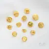 Cierres de collar al por mayor con fuerte retención de color, Oro de arena vietnamita, Botones de oro Zakiram, Cierres para pulsera Jifu Paz y Alegría