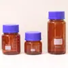 Frasco de Reagente GL80 Borossilicato Azul 1000mL Boca Larga Vidro com Escala Frasco para Experimento Químico Frasco de Amostragem