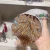 Cuentas Planas de Cristal de 4MM Cuentas de Vidrio de Cristal Cuentas de Cristal DIY Pulsera Collar Aretes Accesorios para el Cabello Accesorios