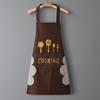 El Delantal Se Puede Usar para Secarse las Manos, Adecuado para Cocinar en la Cocina del Hogar, Engrosado, Impermeable, Adecuado para el Trabajo, de Alta Calidad, Resistente al Desgaste, Delantal Unisex al por Mayor