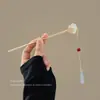 2026 Nuevo Estilo Xiu Jade Pinza para el Cabello con Patrón de Nube para Mujer con Borlas Largas, Accesorio para el Cabello Estilo Antiguo Hanfu, Pinza de Jade para Recogido Estilo Dinastía Song y Ming