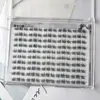 Pestañas Postizas de Girasol Adhesivas de Doble Punta Súper Voluminosas con una Vibra Pura y Atractiva, Estilo Segmentado Versátil que Agranda los Ojos Naturalmente