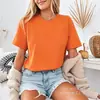 [Camiseta de algodón talla europea] Sin diferencia de precio con la fábrica de origen, Venta al por mayor de camisetas lisas de color puro, Soporta lotes mixtos, Soporta una pieza