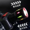 Linterna Frontal de Luz Fuerte Transfronteriza, Láser Blanco, Recargable, Duración de Batería Ultralarga, Zoomable, Iluminación de Montaje en Cabeza para Pesca Nocturna, Recargable