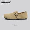 Tamancos Femininos Birkenstock para Uso ao Ar Livre 2026 Sapatos de Solado Macio Sapatos Retro de Calçar Rápido Fosco Vintage Versátil