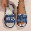 Novas Chinelos de Linho Estilo Casal de Gatinhos Fofos Respiráveis Algodão Linho Sapatos de Casa Verão Absorventes de Suor Confortáveis Sandálias de Casa
