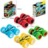 Brinquedos Infantis Veículo Off-Road de Quatro Rodas com Tração Inercial Carro de Acrobacias Dupla Face Drift Veículo Off-Road Carro de Puxar Venda por Atacado Transfronteiriça Empurrar