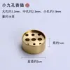 Soporte para Incienso de Cobre Puro de Nueve Agujeros Multi-Agujero Agujero Grande para Uso en el Hogar Soporte para Incienso Engrosado Tibetano Porta Incienso de Ofrenda Porta Incienso de Varilla Soporte para Incienso