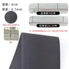 Atacado do Fabricante Acessórios de Elástico com Borda de Gancho Preto e Branco Elástico Liso Largo Plano 2,5 cm Elástico de Crochê Retardante de Chama