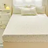 Algodón hipoalergénico, algodón con aloe vera, tejido cepillado, diseño estampado, sábana individual, colcha, funda antipolvo, protector de colchón, adecuado para dormitorios estudiantiles