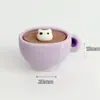 D126 Tarde Nostálgica Postre Comida Juego Serie Accesorios para Pasadores Materiales de Decoración DIY Hecho a Mano Combinación Creativa
