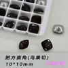 Diamantes de Unha de Alta Qualidade K9 Rosa Seco Multifacetados Lote Inteiro Brilhantes Fundo Pontiagudo Imitação Huazi Formato Especial Pilhas de Diamantes Grandes para Nail Art