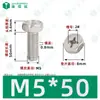 Parafusos de Máquina de Aço Inoxidável 304 com Cabeça Hexagonal Externa e Fenda Cruzada Peças Padrão Gb29.2 Parafusos para Móveis M3-M8