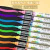 Marcador de Acrílico Líquido Directo, Secado Rápido, Un Solo Marcador, Específico para Estudiantes, Marcador de Acrílico con Punta Suave, Un Solo Marcador con Número de Color Opcional