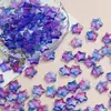 8mm Estrela de Cinco Pontas Esmaltada Cor Degradê Contas Soltas Contas Artesanais Pulseira Colar Grampo Acessórios de Joia DIY Atacado