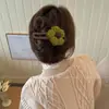 Grampo de Pelúcia Outono e Inverno Coleção Feminina Grampo Exquisito de Alto Padrão Urso Fofo Estrela de Cinco Pontas Presilha de Uma Palavra Presilha BB Acessórios de Cabelo