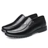 Zapatos Cálidos Clásicos para Hombres Mayores, Zapatos de Cuero Casual de Negocios Talla Grande, Zapatos de Papá Antideslizantes de Suela Suave para Hombres de Mediana Edad y Mayores Venta al por Mayor