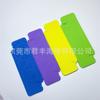 Separador de dedos de manicura con forma de corazón de melocotón, material EVA de alta elasticidad, separador de dedos, herramienta de manicura, separador de dedos de algodón cuadrado, algodón rosa, azul, verde, tres colores