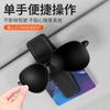 M Brother Clip para Gafas de Coche Microfibra Doble Propósito Clip para Gafas de Coche Parasol Gafas de Sol Doble Clip Clip para Tarjetas Almacenamiento