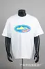 2026 Verão Unissex Cort Alcatraz Caimento Solto Camiseta Manga Curta Masculina Logo Carta Camiseta Jovem Casual Manga Curta