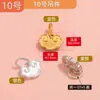 Joyería de Plata S925 Accesorios Colgantes Estilo Chino Pixiu Nudo Ruyi Calabaza Candado de Seguridad Adorno Colgante Materiales