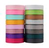 Cinto de Fio Renovável de Proteção Ambiental de Várias Especificações RPET Cinto de Costela de Proteção Ambiental Renovável Acessórios de Etiqueta de Bagagem e Roupa