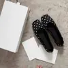 Zapatos Planos Cuadrados de Punta Baja Estilo Ballet, Nuevo Modelo 2026, Zapatos Slip-On de Lunares Negros para Viajar al Trabajo