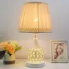 Lámpara de Mesita de Noche para Dormitorio Lámpara Estilo Europeo Lámpara Estilo Americano Lujo Cálido Simple Moderno de Moda Luz de Cristal Lujo Lámpara de Escritorio de Lujo