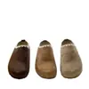 Ropa de Casa Retro Birkenstock para Exteriores Zapatillas Cerradas Otoño 2026 Nuevas Simples de Encaje Suela Gruesa Que Aumentan la Altura Medias Zapatillas Mujeres