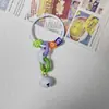 Chaveiro Criativo de Sino DIY Corrente para Capa de Celular Boneco Pendurado Ornamentos Corrente Colorida Acessórios de Chaveiro Pingente de Bolsa