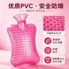 Bolsa de Agua Caliente Rellena de Agua con Puntos 3D Elevados Gran Capacidad Columna Cervical Abdomen Columna Lumbar Compresa Caliente Bolsa de Agua Caliente Engrosada Antiescaldaduras Calentador de Manos