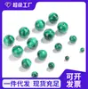 Cuentas Sueltas de Malaquita Natural Transfronterizas Tao, Cuentas Redondas de 4 mm, Cuentas para Pulsera DIY Multi-Tesoro, Pulsera Semi-Terminada con Cuentas
